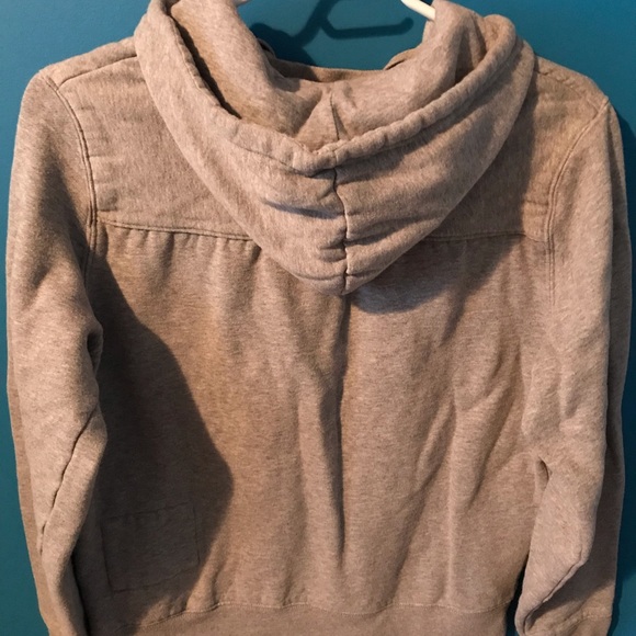 Zoo York Hoodie. Grey ,medium size with extra pocket in pouch - Picture 2 of 3